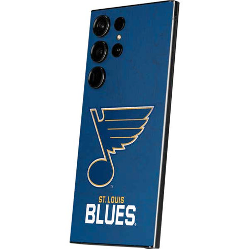 NHL St. Louis Blues Distressed Galaxy S25 Ultra Skin